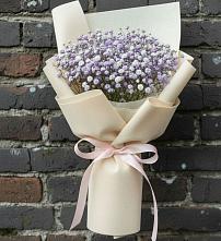 Букет Нежные чувства в Наурской Букет цветов из:  Гипсофила в Наурской