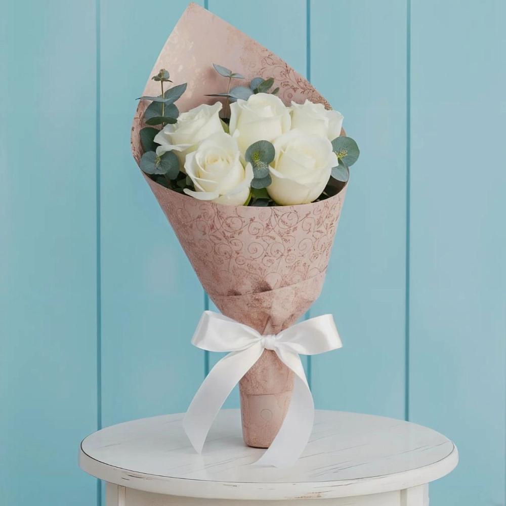 Букет контраст в Наурской Букет цветов из: Розы в Наурской