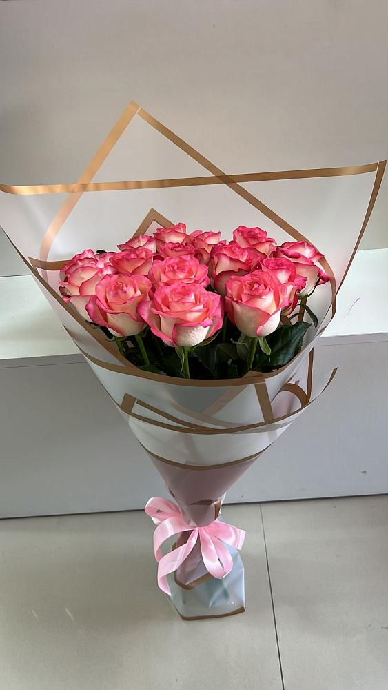 Розовые розы Сеньорита в Наурской Букет Розовые розы Сеньорита в Наурской
