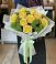 Букет сочно-зеленый в Наурской Букет цветов из: Хризантемы и Розы в Наурской