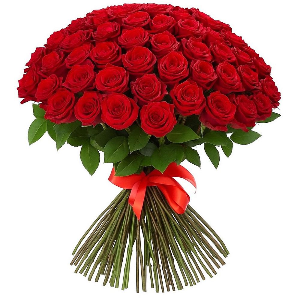 Красные розы Блэк Меджик в Наурской Букет Красные розы Блэк Меджик в Наурской