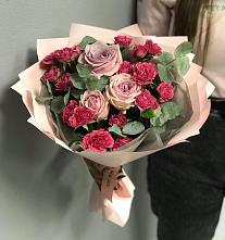 Букет восхищение #REPLACE_PRED# Наурской Букет цветов из:  Гвоздики и Розы #REPLACE_PRED# Наурской