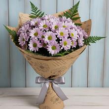 Букет соблазн в Наурской Букет цветов из:  Хризантемы в Наурской