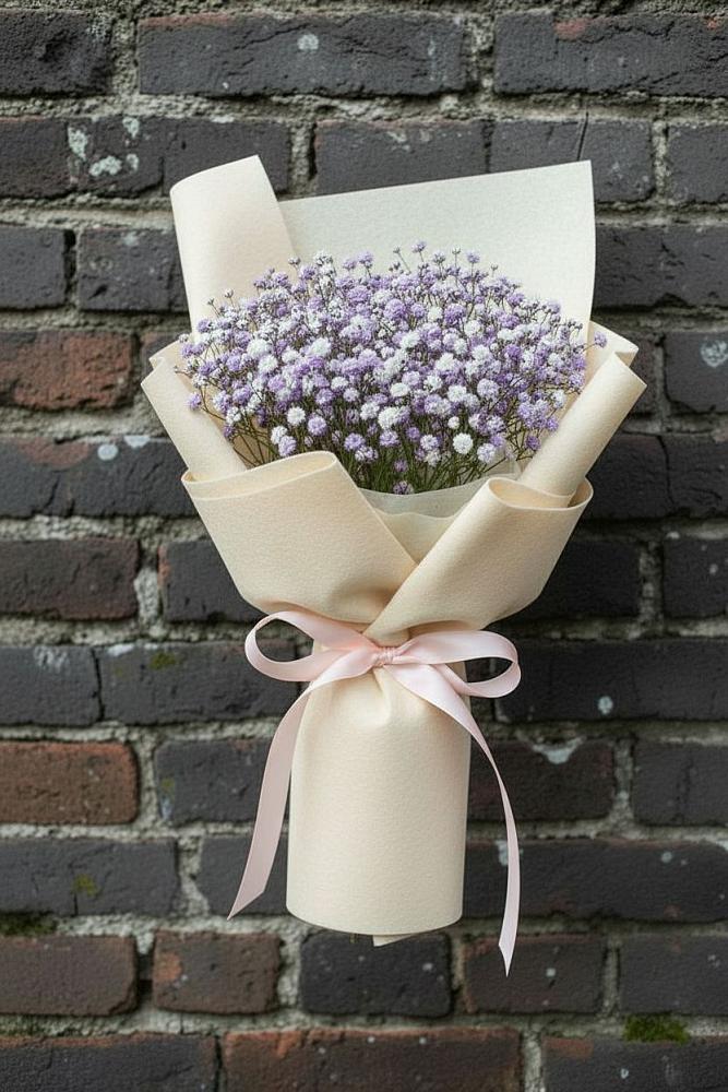 Букет Нежные чувства в Наурской Букет цветов из: Гипсофила в Наурской