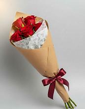Букет просто и со вкусом в Наурской Букет цветов из:  Розы в Наурской