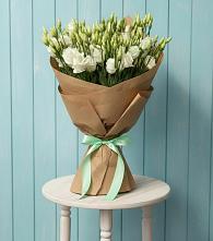 Букет Утренняя Свежесть в Наурской Букет цветов из:  Лизиантусы в Наурской