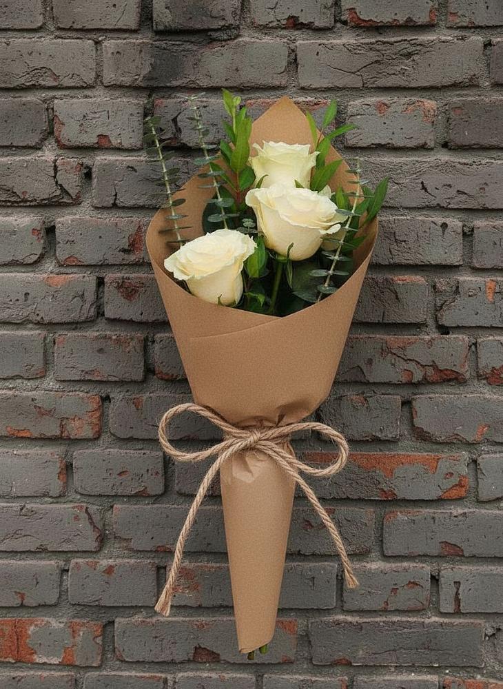 Букет из 3 роз в Наурской Букет цветов из: Розы в Наурской