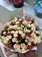 Букет цветов из:  Розы #REPLACE_PRED# Наурской