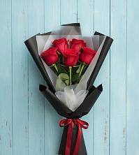 Букет в ритме города в Наурской Букет цветов из:  Розы в Наурской