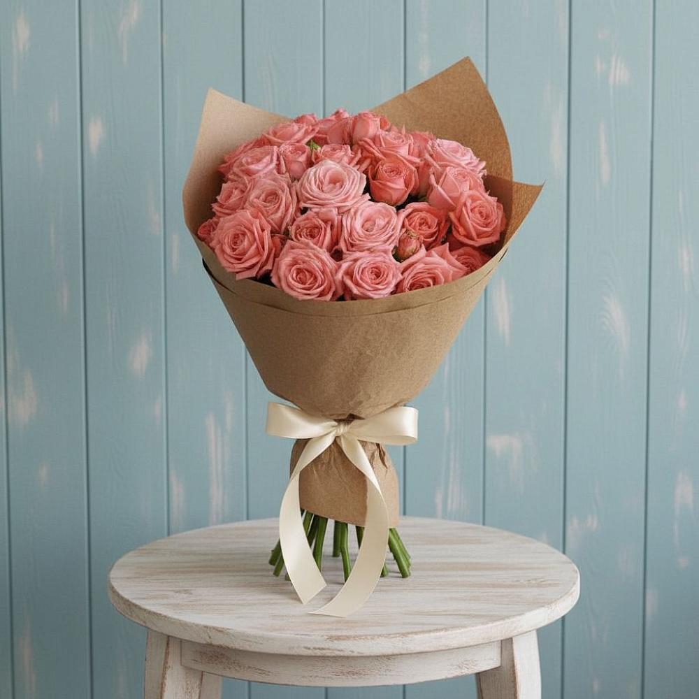 Букет пленительный в Наурской Букет цветов из: Розы в Наурской