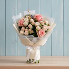 Букет голос любви в Наурской Букет цветов из:  Розы в Наурской