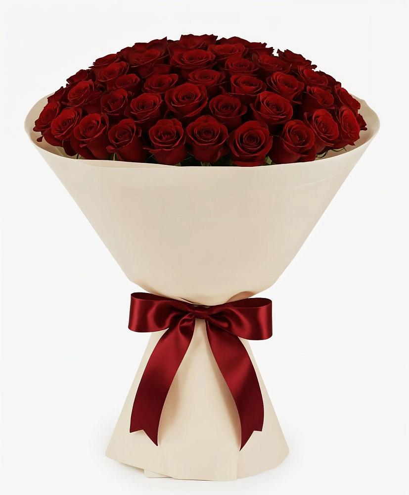 101 Бордовая роза Блэк Бакарра в Наурской Букет 101 Бордовая роза Блэк Бакарра в Наурской