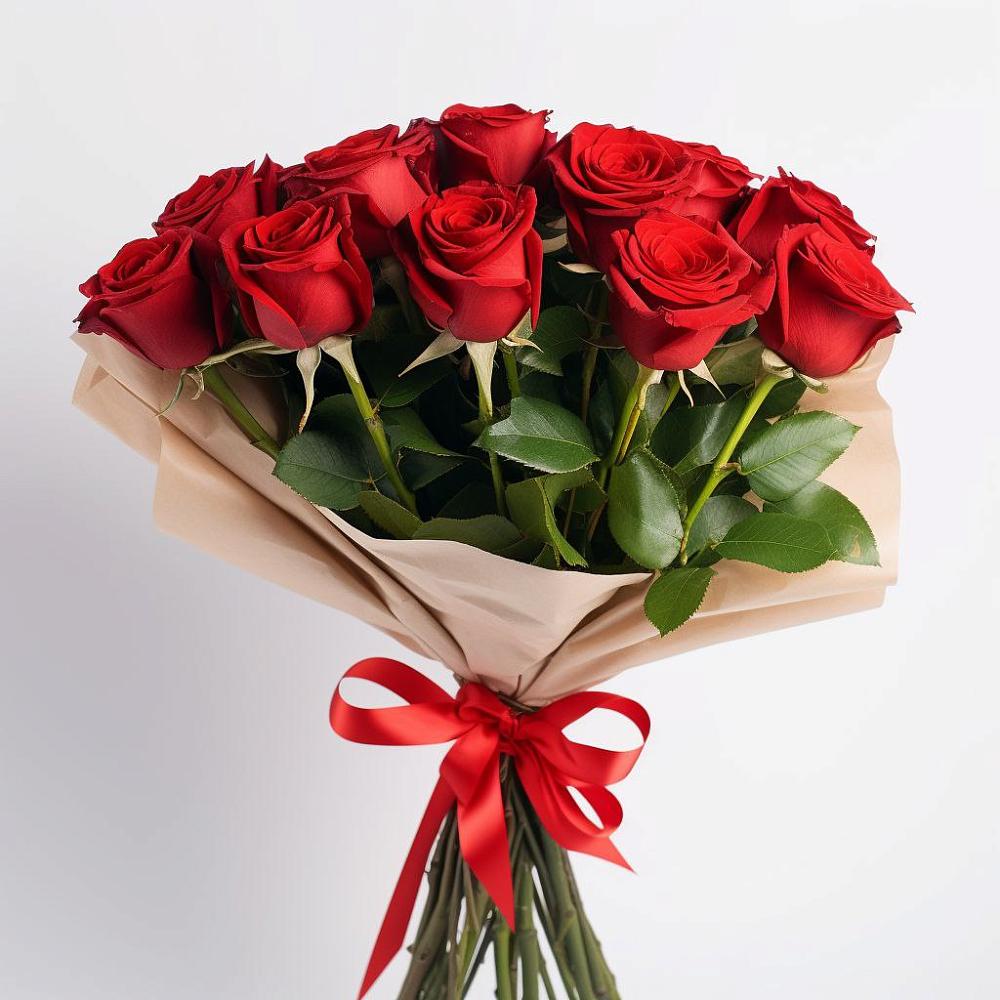 11 Красных роз Эдлесс Лав в Наурской Букет 11 Красных роз Эдлесс Лав в Наурской
